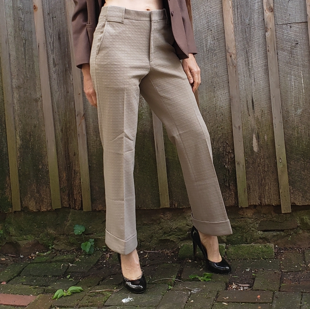 High waisted vintage trousers